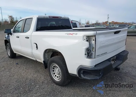 2020 Chevrolet Silverado 1500 4Wd Standard Bed Wt z USA, uszkodzony, nr VIN 1GCRYAEF3LZ243501